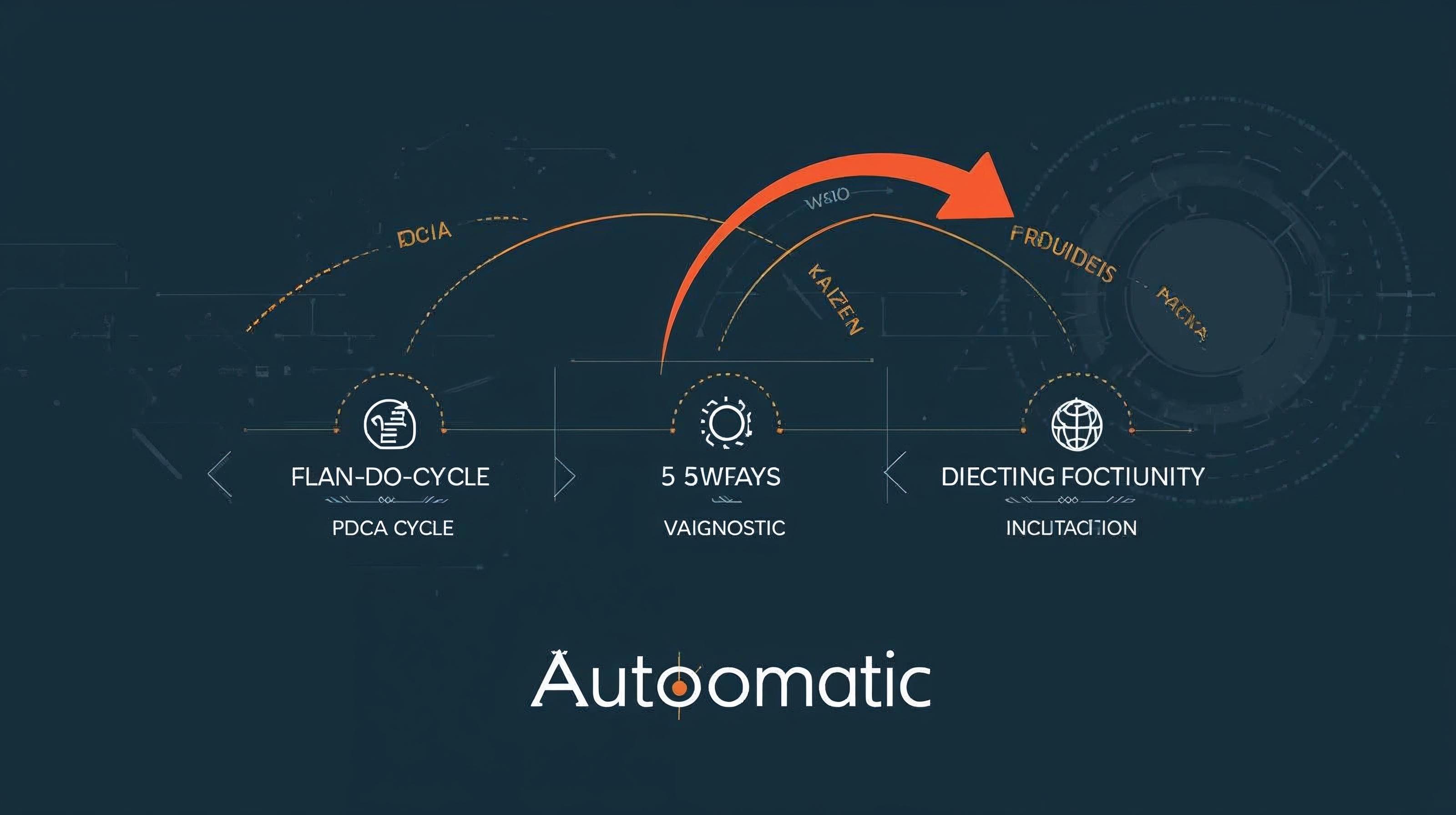 A Tríade da Excelência Operacional: Como Kaizen, PDCA e Cinco Porquês Alavancam a Hiperautomação