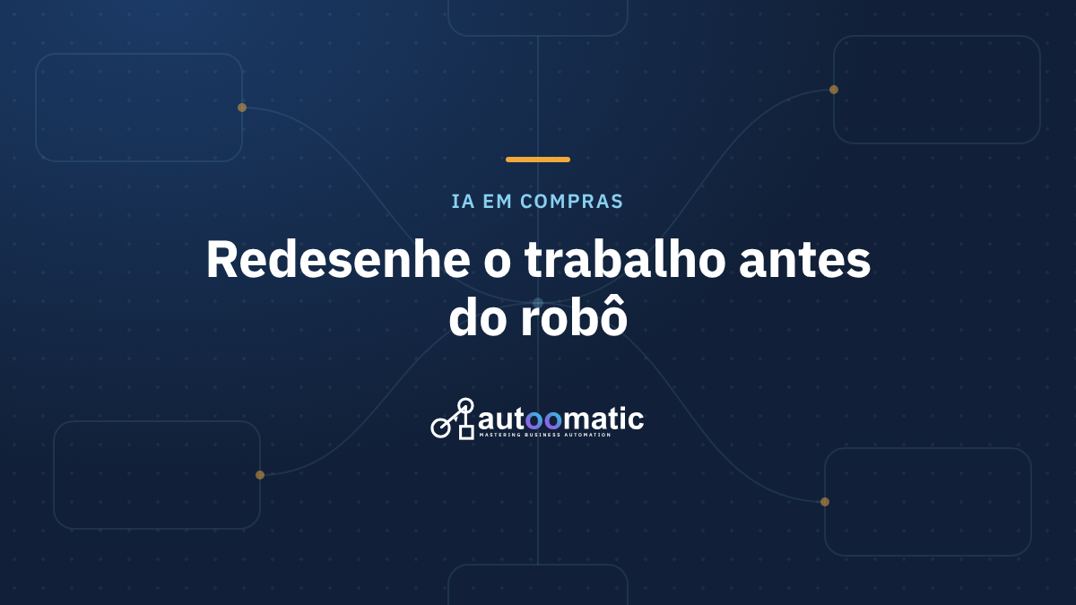 IA em compras: 63% esperam ganho, só 25% mudaram o trabalho