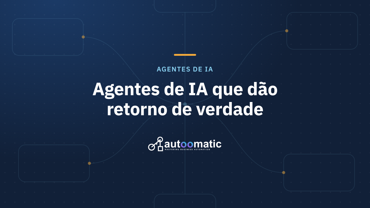 Agentes de IA: por que 4 em cada 10 projetos devem ser cancelados e como fazer o seu dar retorno