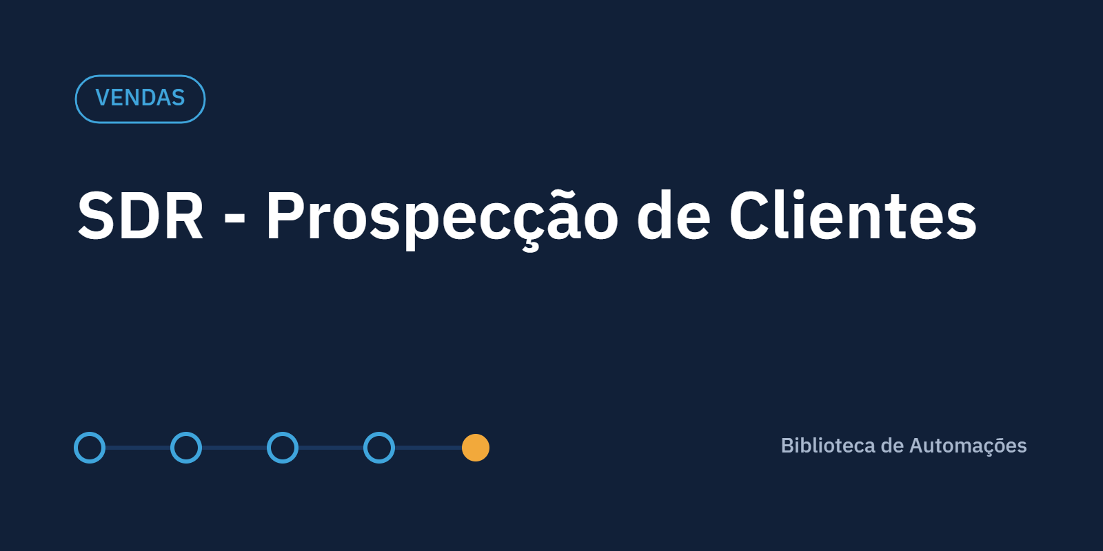 SDR - Prospecção de Clientes