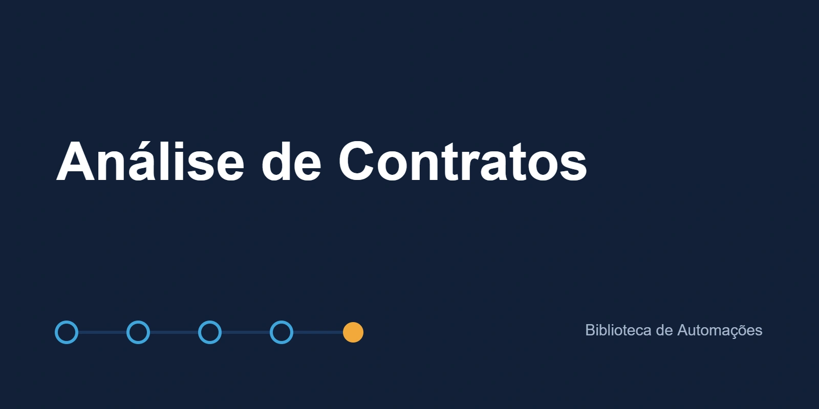 Análise de Contratos