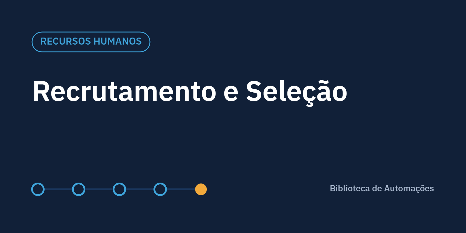 Recrutamento e Seleção