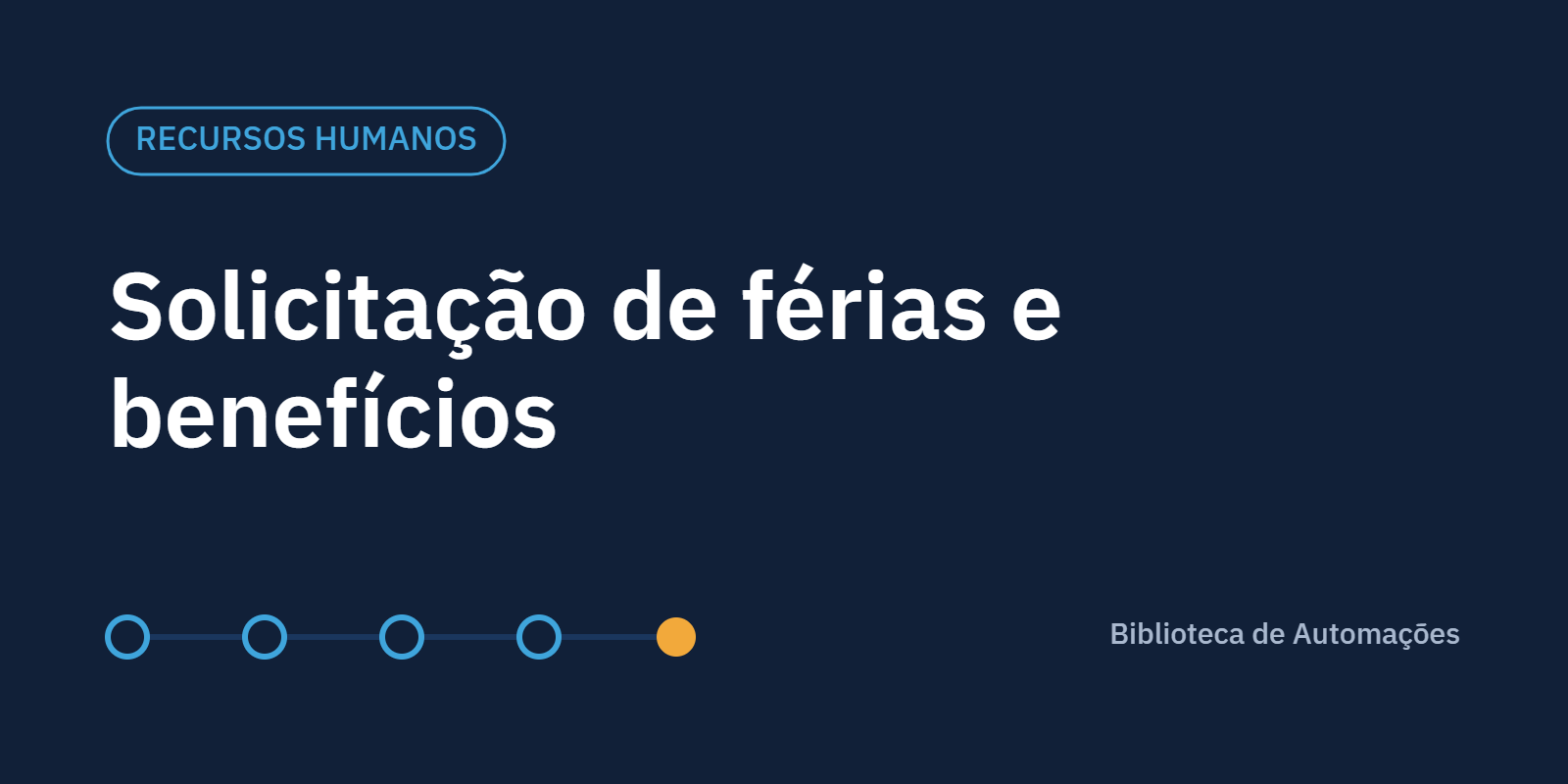 Solicitação de férias e benefícios
